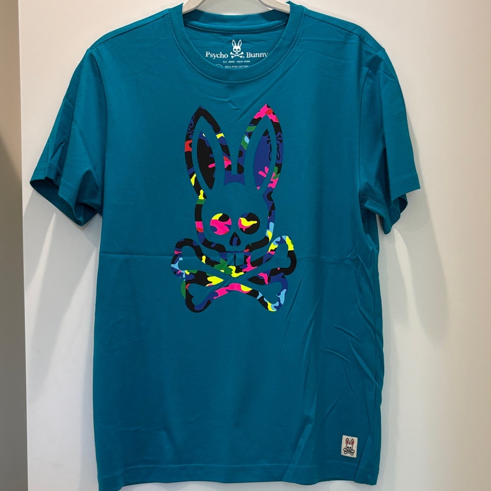 Psycho Bunny Graphic Tee | Small 4